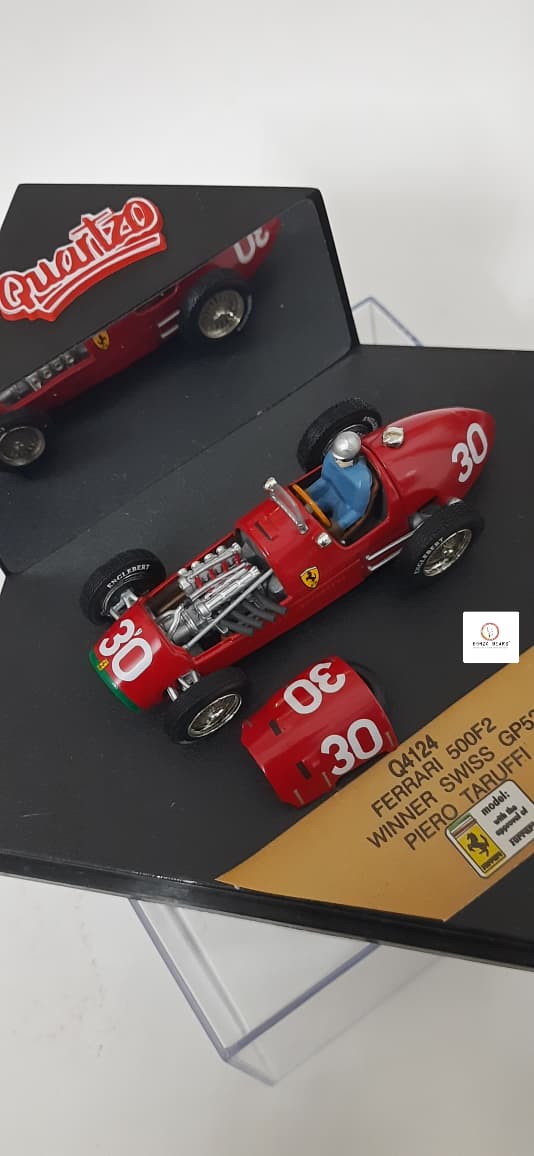 Ferrari 500 F2 - Winner 1952 Swiss Grand Prix driven by Piero Taruffi -Quartzo 1/43 2003 Release