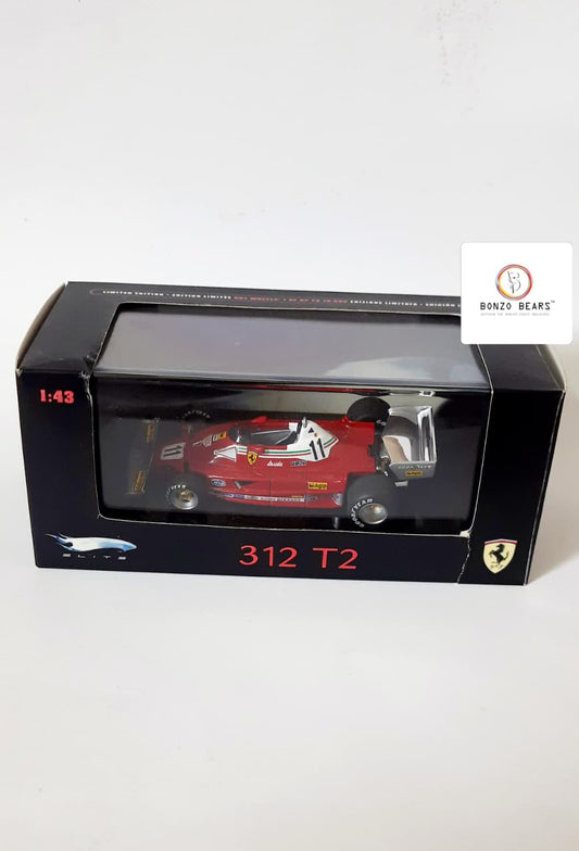 Exclusive Limited Edition (1of 10000) Ferrari 312 T2 - Hot Wheels Collector Elite - 1/43 - 2008 Release