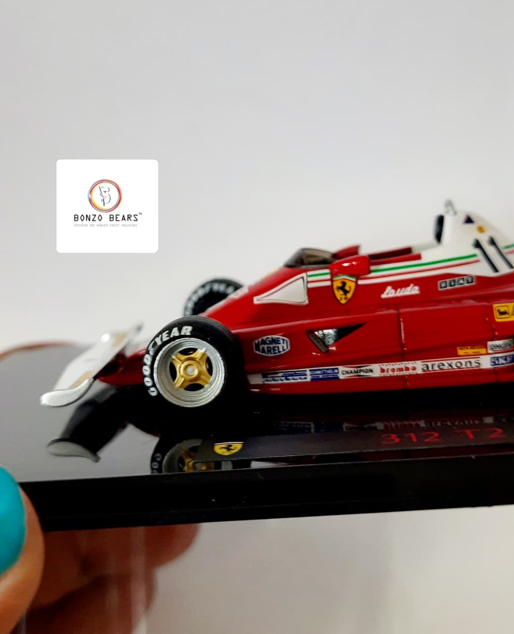 Exclusive Limited Edition (1of 10000) Ferrari 312 T2 - Hot Wheels Collector Elite - 1/43 - 2008 Release