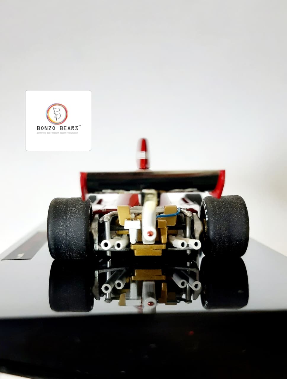 Limited Edition 1 of 10000 1:43 1974 Ferrari 312 B3-74 driven by Niki Lauda - Winner Spanish Grand Prix - 50th FERRARI VICTORY - Hot Wheels | Bonzo Bears