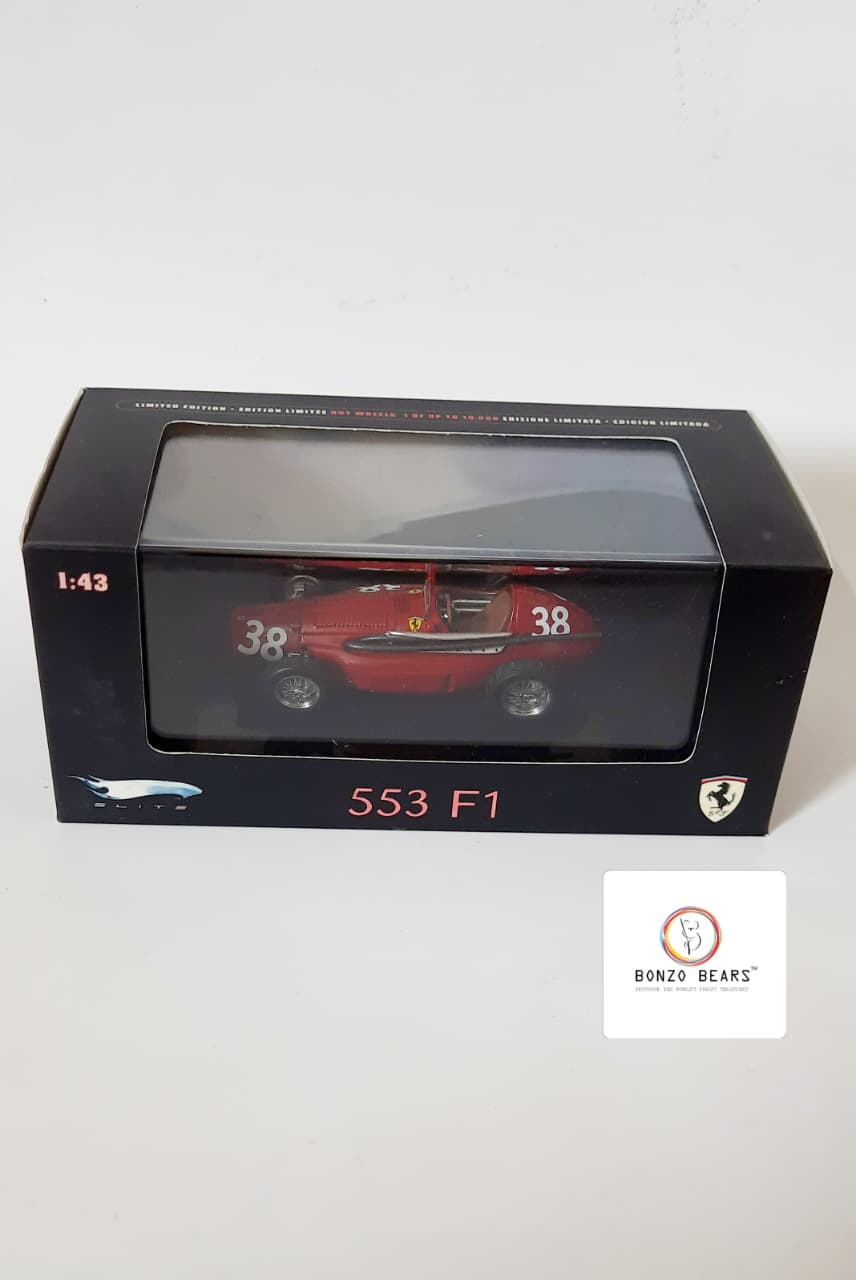 Limited Edition 1 of 10000 1/43 Ferrari 553 F1 #38 Mike Hawthorn - Hot Wheels | Bonzo Bears