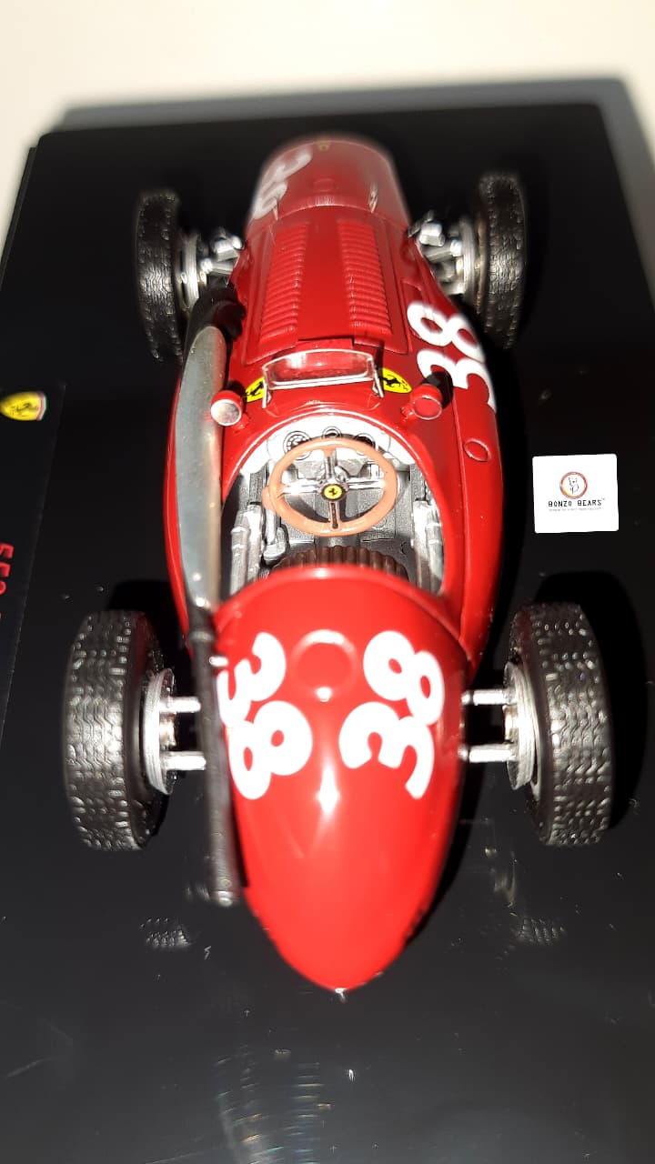 Limited Edition 1 of 10000 1/43 Ferrari 553 F1 #38 Mike Hawthorn - Hot Wheels | Bonzo Bears