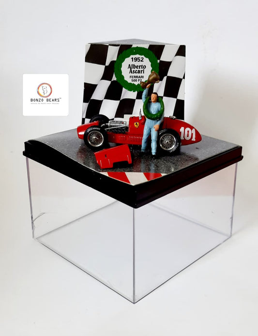 Numbered Limited Edition 1 of 3500 1/43 Quartzo - 1952 Ferrari 500 F2 #101 "Scuderia Ferrari" Italian Grand Prix World Champion Formula 1 1952 - Alberto Ascari