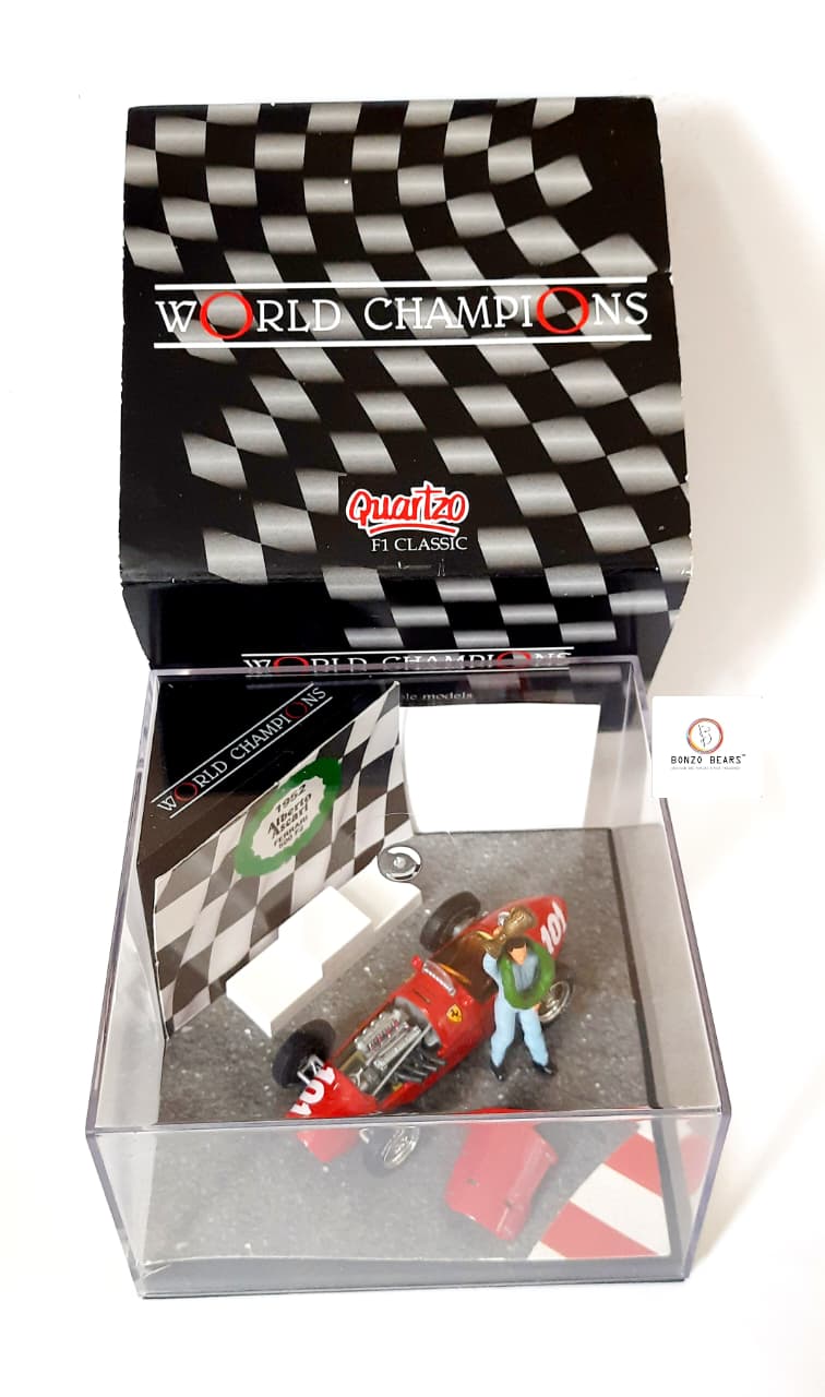 Numbered Limited Edition 1 of 3500 1/43 Quartzo - 1952 Ferrari 500 F2 #101 "Scuderia Ferrari" Italian Grand Prix World Champion Formula 1 1952 - Alberto Ascari