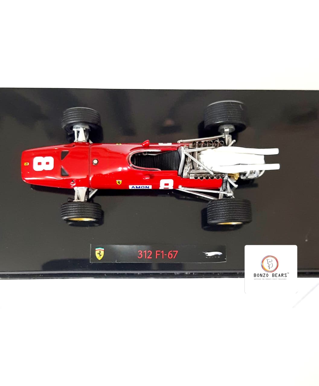 Limited Edition 1 of 10000 1:43 Ferrari 312 F1-67, 1960's Formula 1 Racing - Hot Wheels | Bonzo Bears