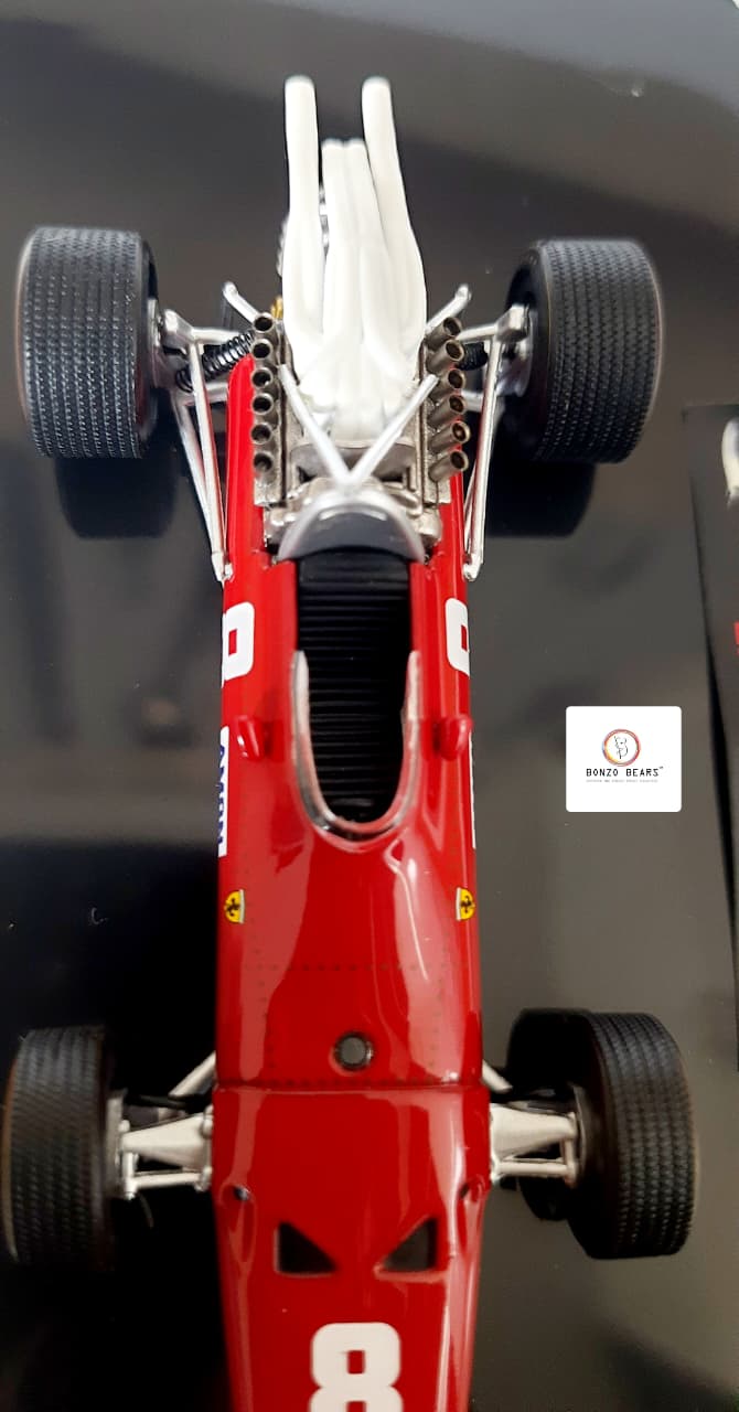 Limited Edition 1 of 10000 1:43 Ferrari 312 F1-67, 1960's Formula 1 Racing - Hot Wheels | Bonzo Bears