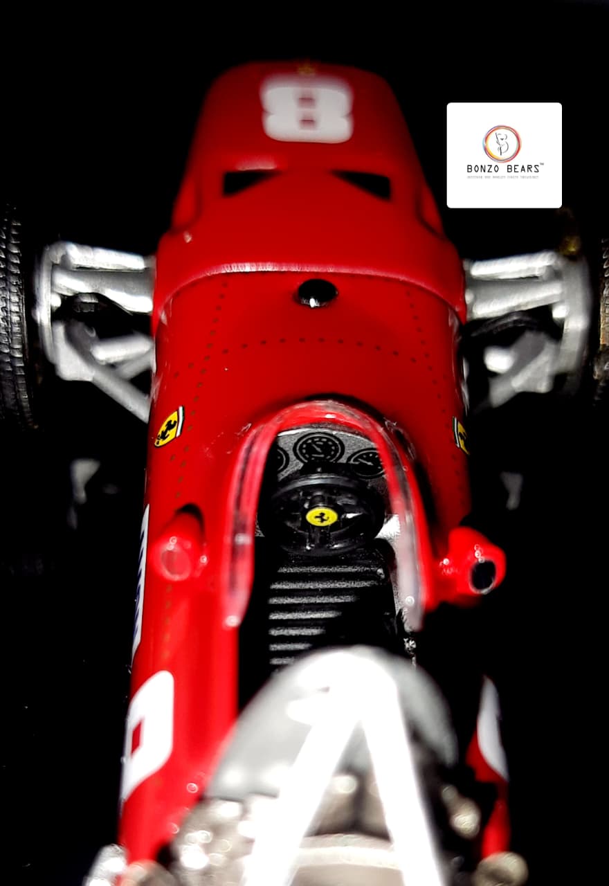 Limited Edition 1 of 10000 1:43 Ferrari 312 F1-67, 1960's Formula 1 Racing - Hot Wheels | Bonzo Bears