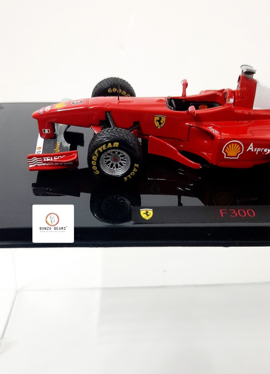Limited Edition 1 of 10000 1998 1:43  Ferrari F300 Michael Schumacher - Hot Wheels Elite | Bonzo Bears