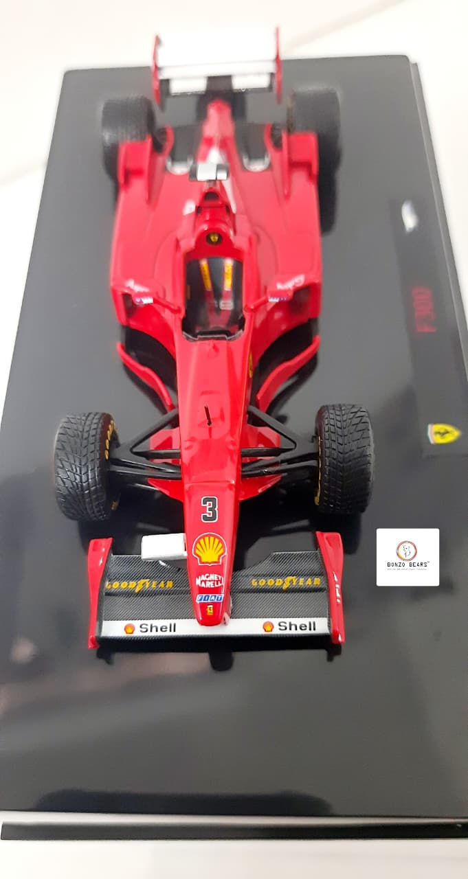 Limited Edition 1 of 10000 1998 1:43  Ferrari F300 Michael Schumacher - Hot Wheels Elite | Bonzo Bears