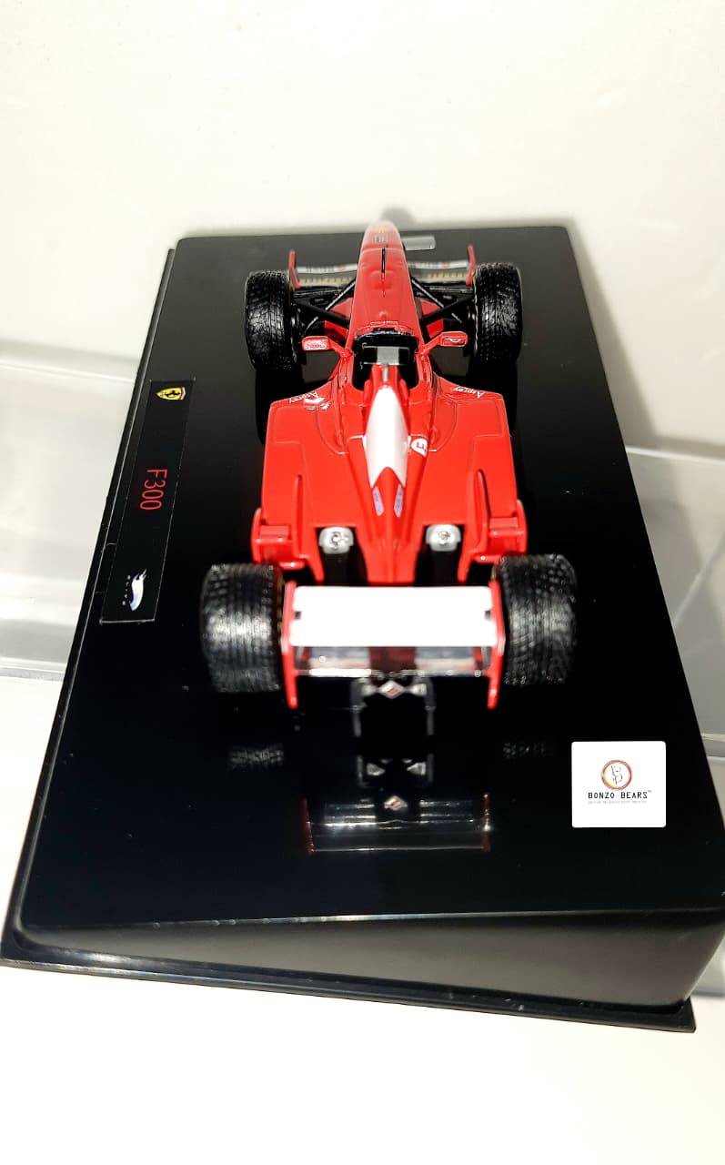 Limited Edition 1 of 10000 1998 1:43  Ferrari F300 Michael Schumacher - Hot Wheels Elite | Bonzo Bears