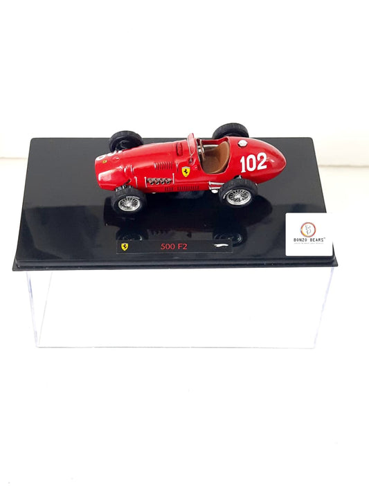 Limited Edition 1 of 10000 1:43 Ferrari 500 F2 #102, Alberto Ascari's 1952 World Champion Car - Hot Wheels Elite | Bonzo Bears