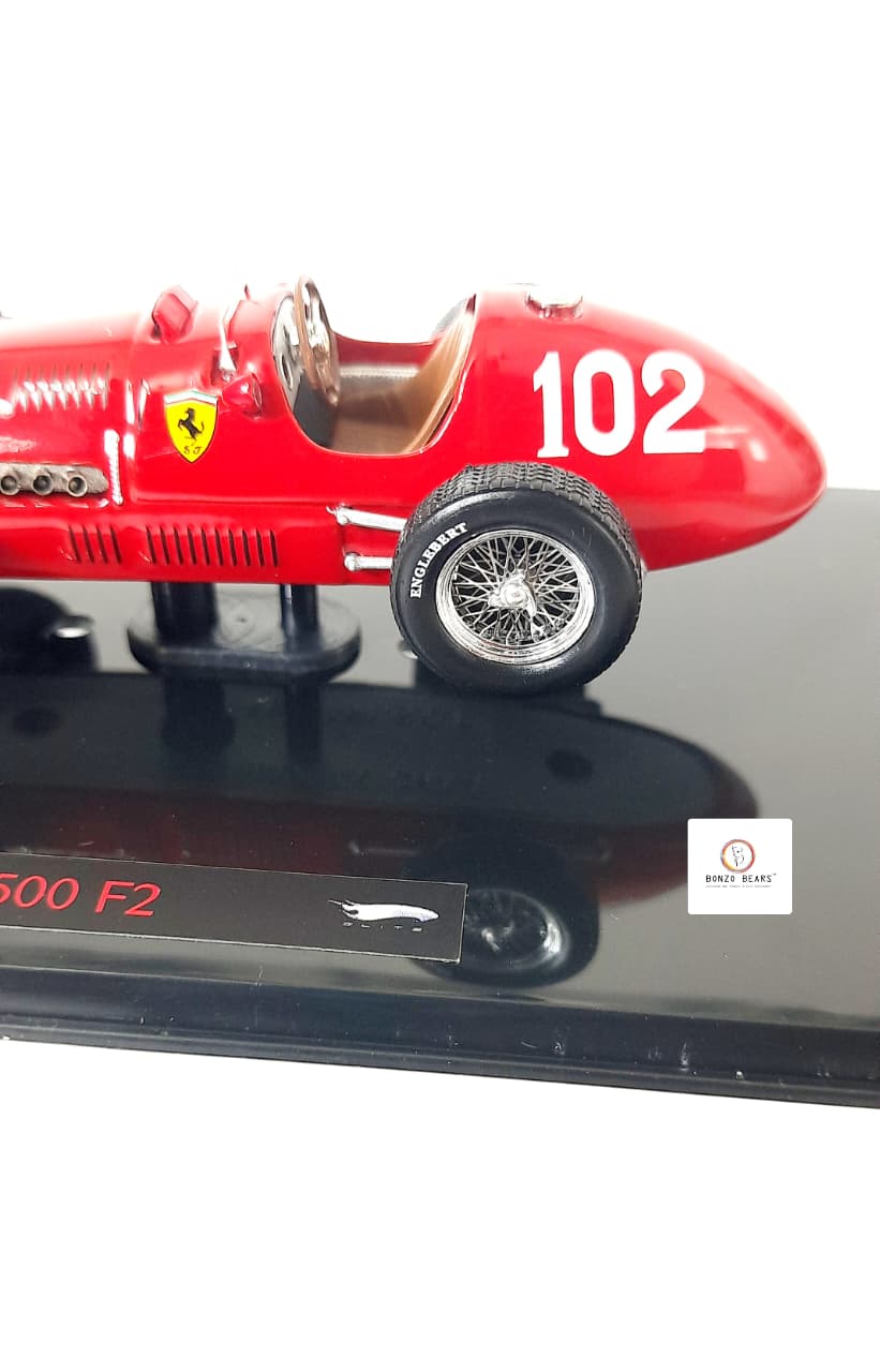 Limited Edition 1 of 10000 1:43 Ferrari 500 F2 #102, Alberto Ascari's 1952 World Champion Car - Hot Wheels Elite | Bonzo Bears