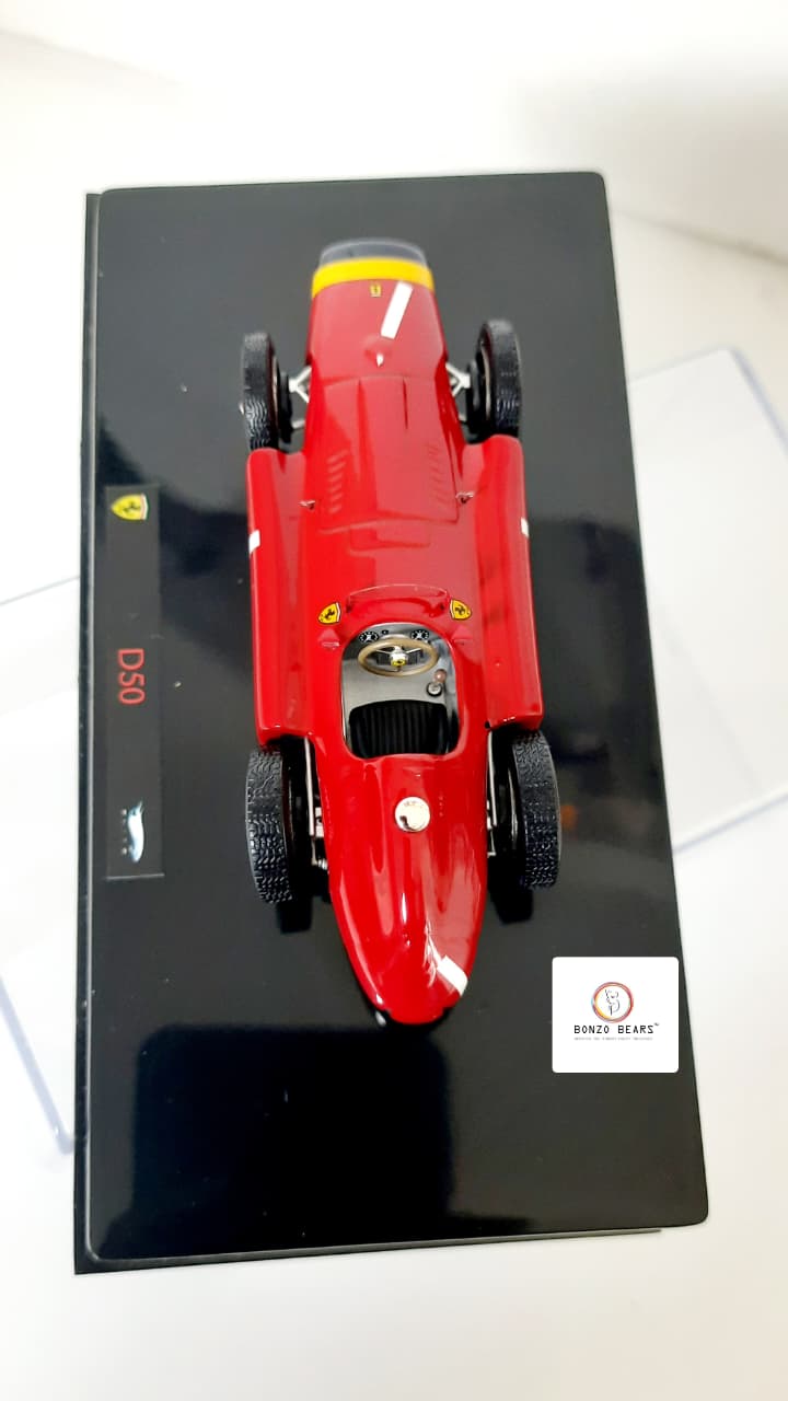 Limited Edition 1 of 10000 1:43 1956 Ferrari D50 driven by Juan Manuel Fangio - Hot Wheels Elite | Bonzo Bears