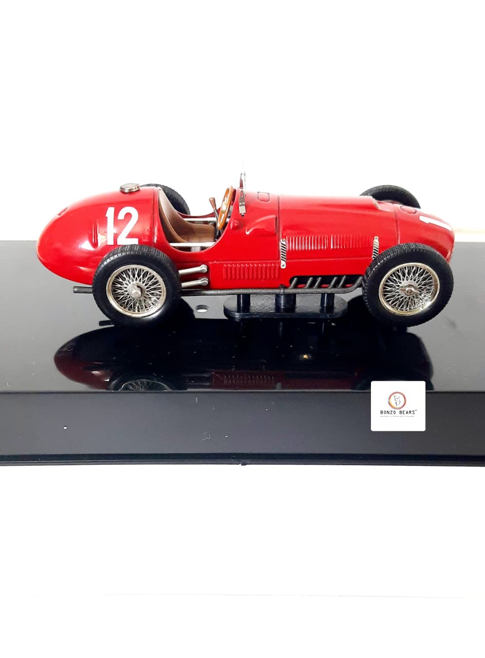 Ferrari's FIRST F1 Victory at Silverstone GP  - Limited Edition 1 of 10000 1:43 - 1951  Ferrari 375 F1 driven by José Froilán González to- Hot Wheels Elite | Bonzo Bears