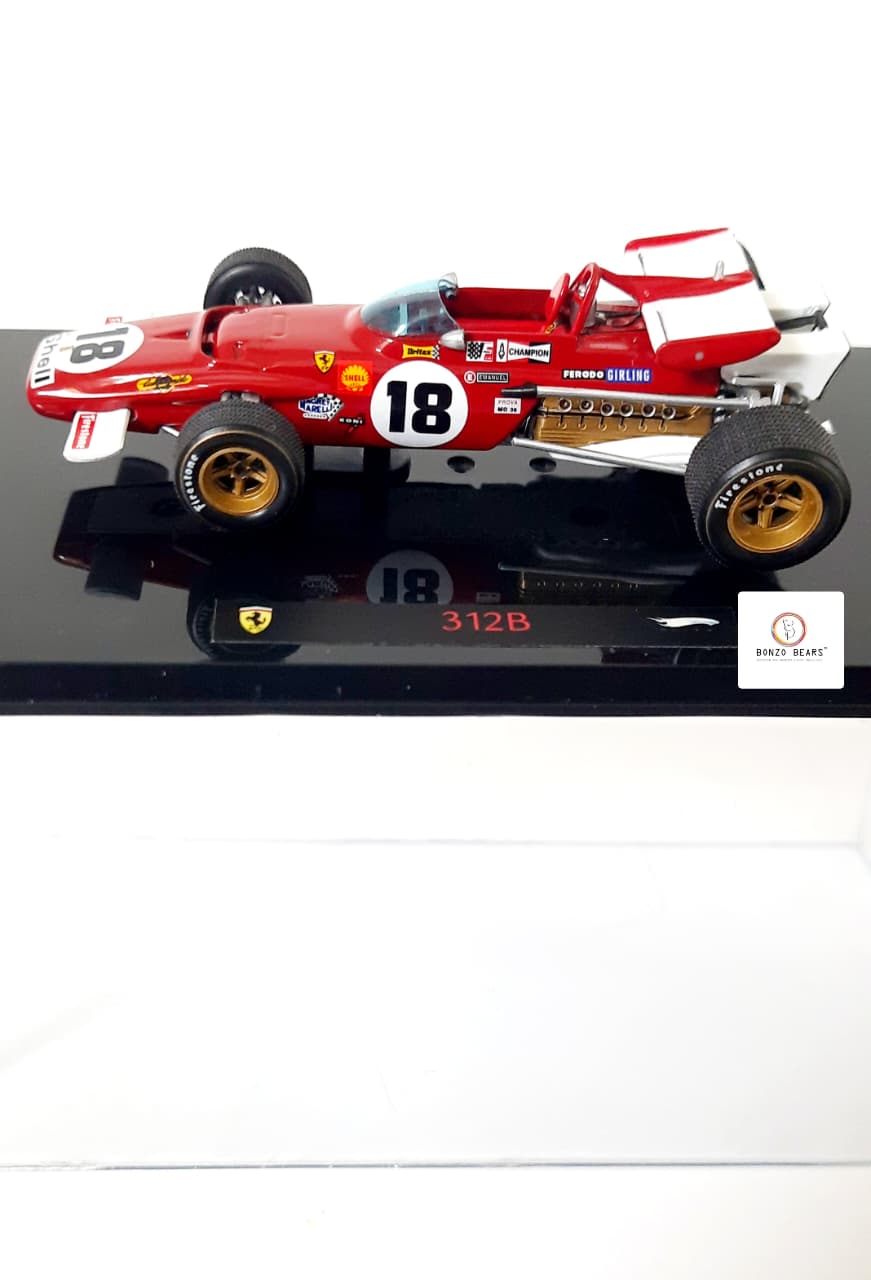 Limited Edition 1 of 10000 1:43 1970 Ferrari 312B - Hot Wheels Elite | Bonzo Bears