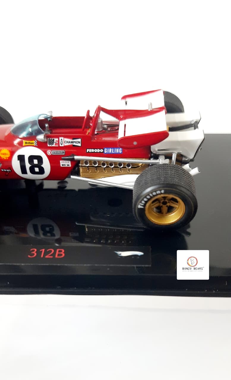Limited Edition 1 of 10000 1:43 1970 Ferrari 312B - Hot Wheels Elite | Bonzo Bears