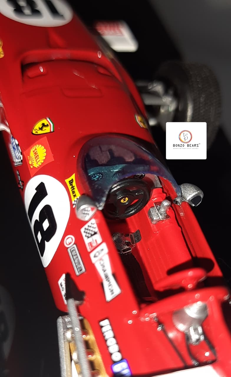 Limited Edition 1 of 10000 1:43 1970 Ferrari 312B - Hot Wheels Elite | Bonzo Bears