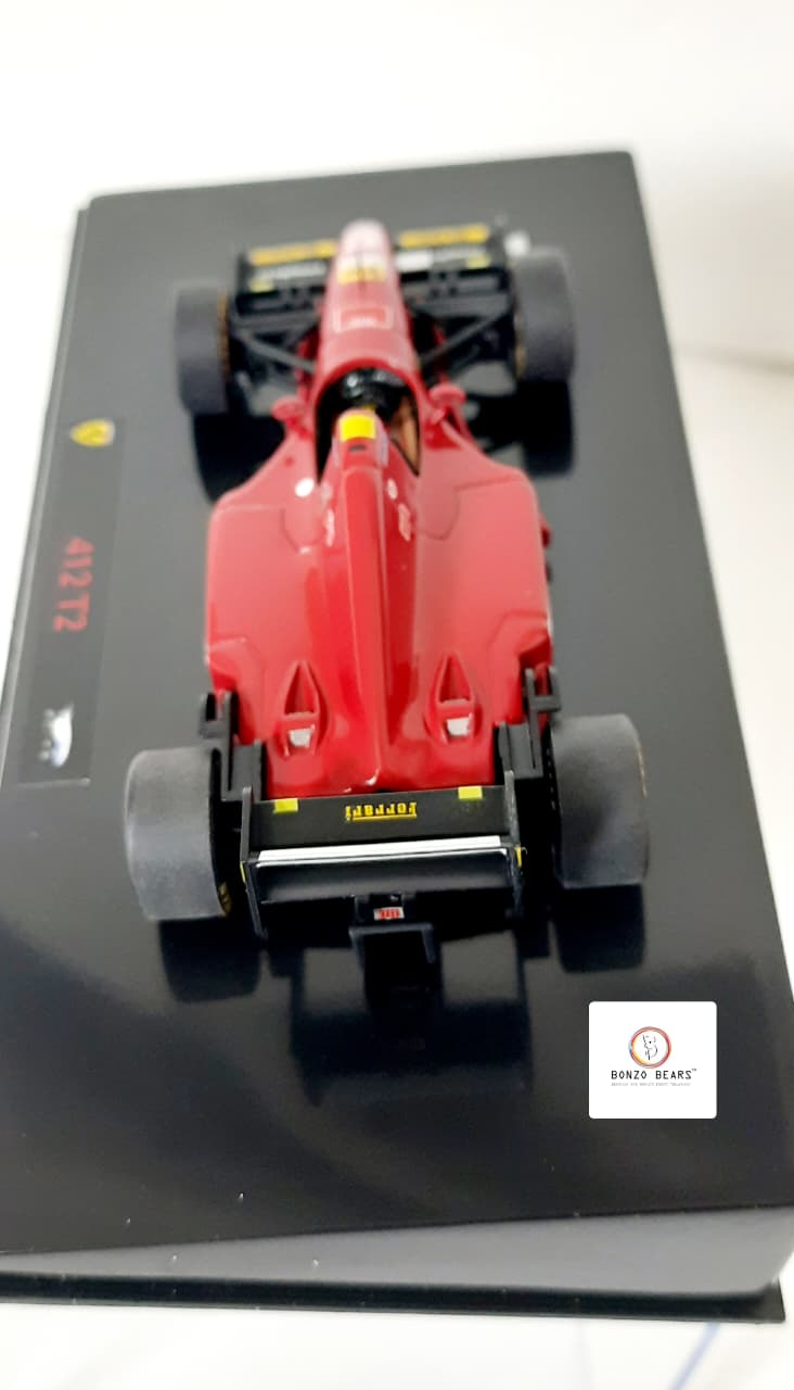 Limited Edition 1 of 10000 1:43 1995 Ferrari 412 T2, #27driven by Jean Alesi - Hot Wheels Elite | Bonzo Bears