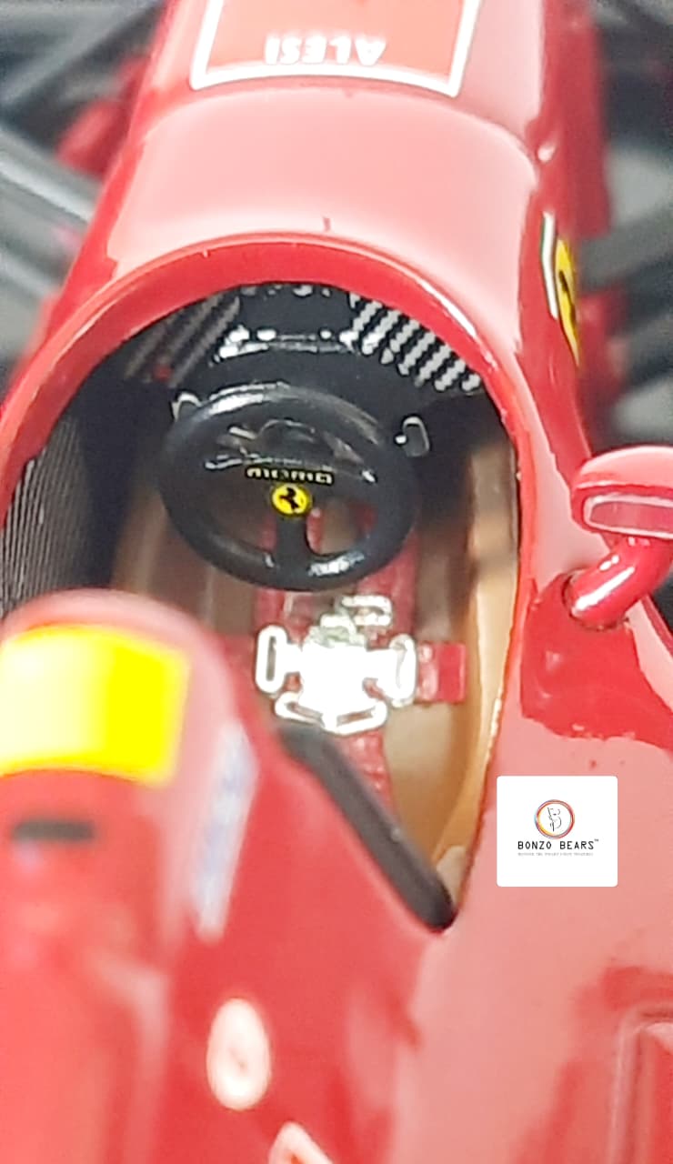 Limited Edition 1 of 10000 1:43 1995 Ferrari 412 T2, #27driven by Jean Alesi - Hot Wheels Elite | Bonzo Bears