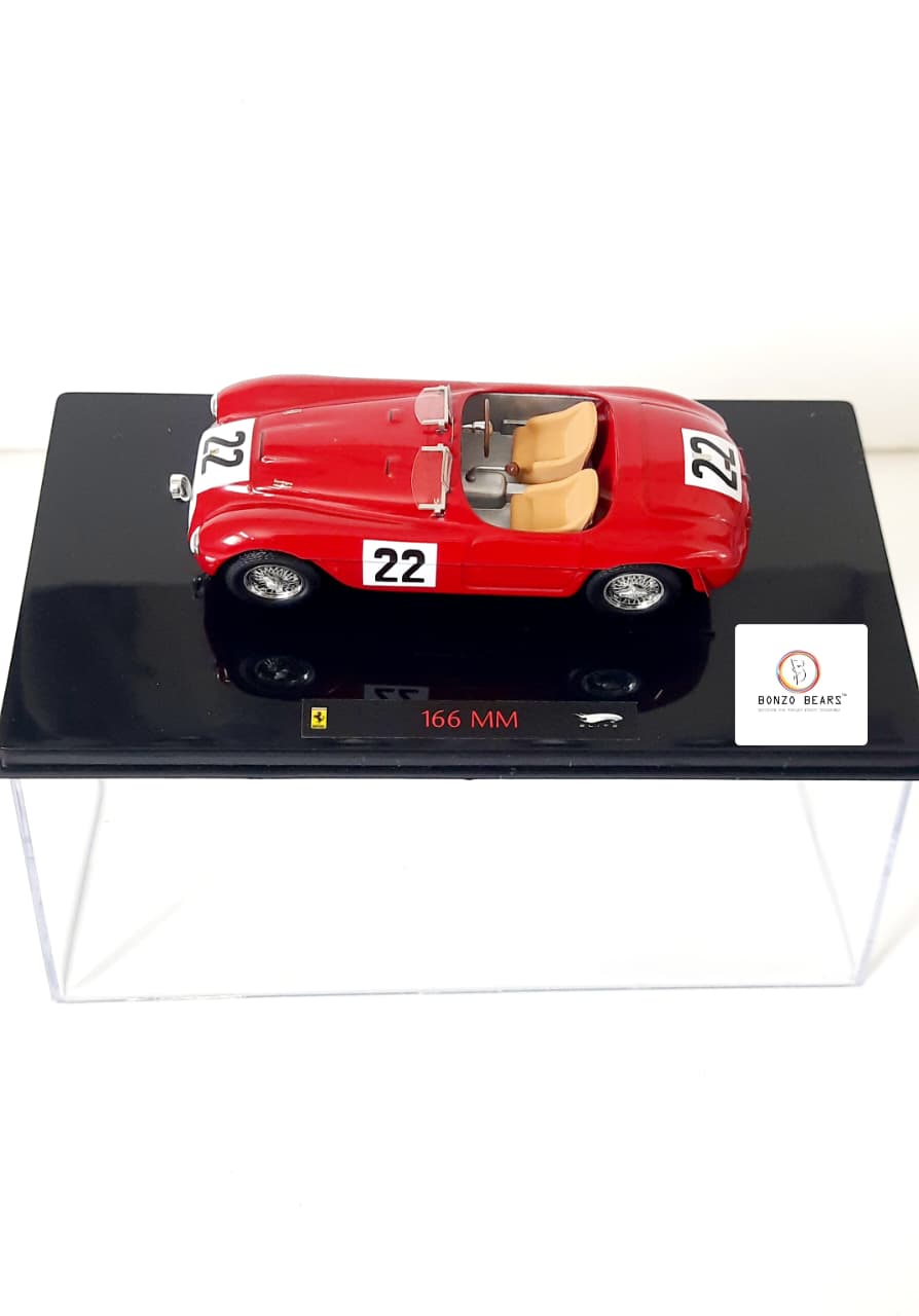 Limited Edition 1 of 10000 1:43 1949 Ferrari 166 MM Touring Barchetta #22 - Hot Wheels | Bonzo Bears