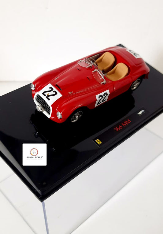 Limited Edition 1 of 10000 1:43 1949 Ferrari 166 MM Touring Barchetta #22 - Hot Wheels | Bonzo Bears