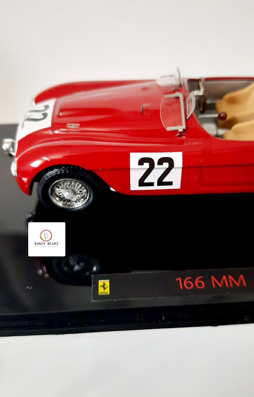 Limited Edition 1 of 10000 1:43 1949 Ferrari 166 MM Touring Barchetta #22 - Hot Wheels | Bonzo Bears