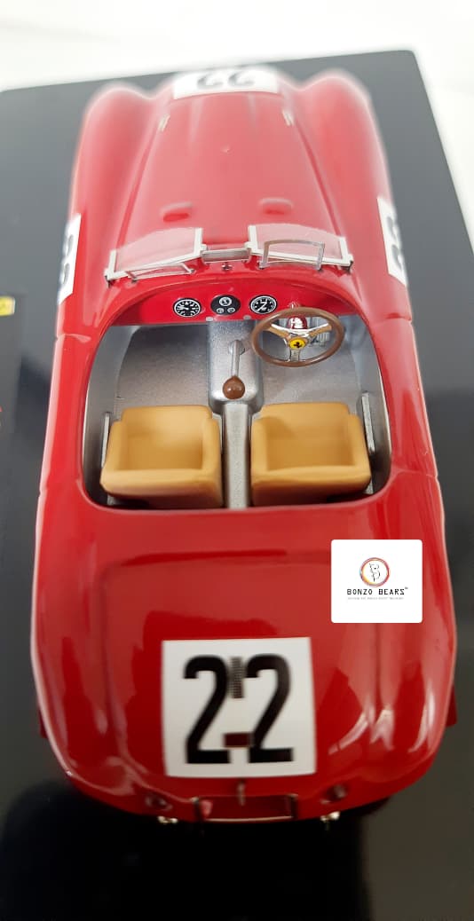 Limited Edition 1 of 10000 1:43 1949 Ferrari 166 MM Touring Barchetta #22 - Hot Wheels | Bonzo Bears