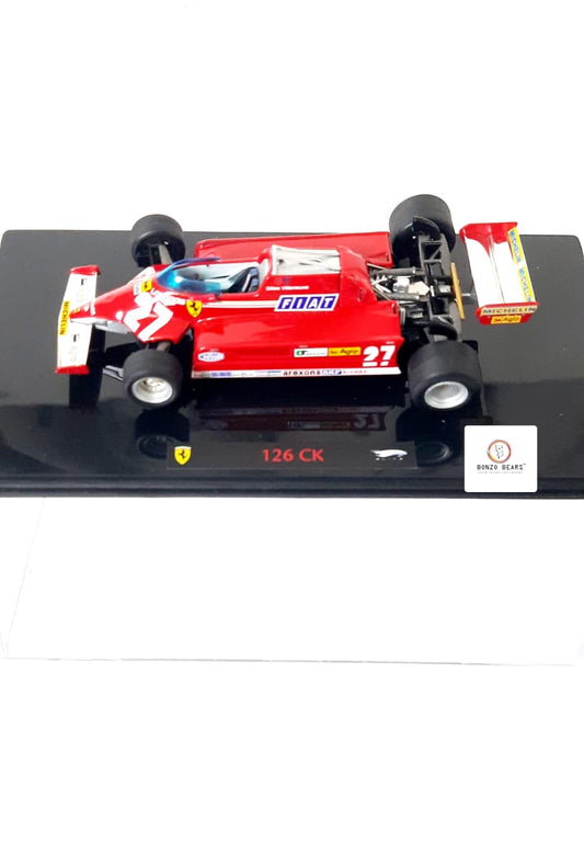 Limited Edition 1 of 10000 1:43 1981 Ferrari 126 CK - Hot Wheels | Bonzo Bears