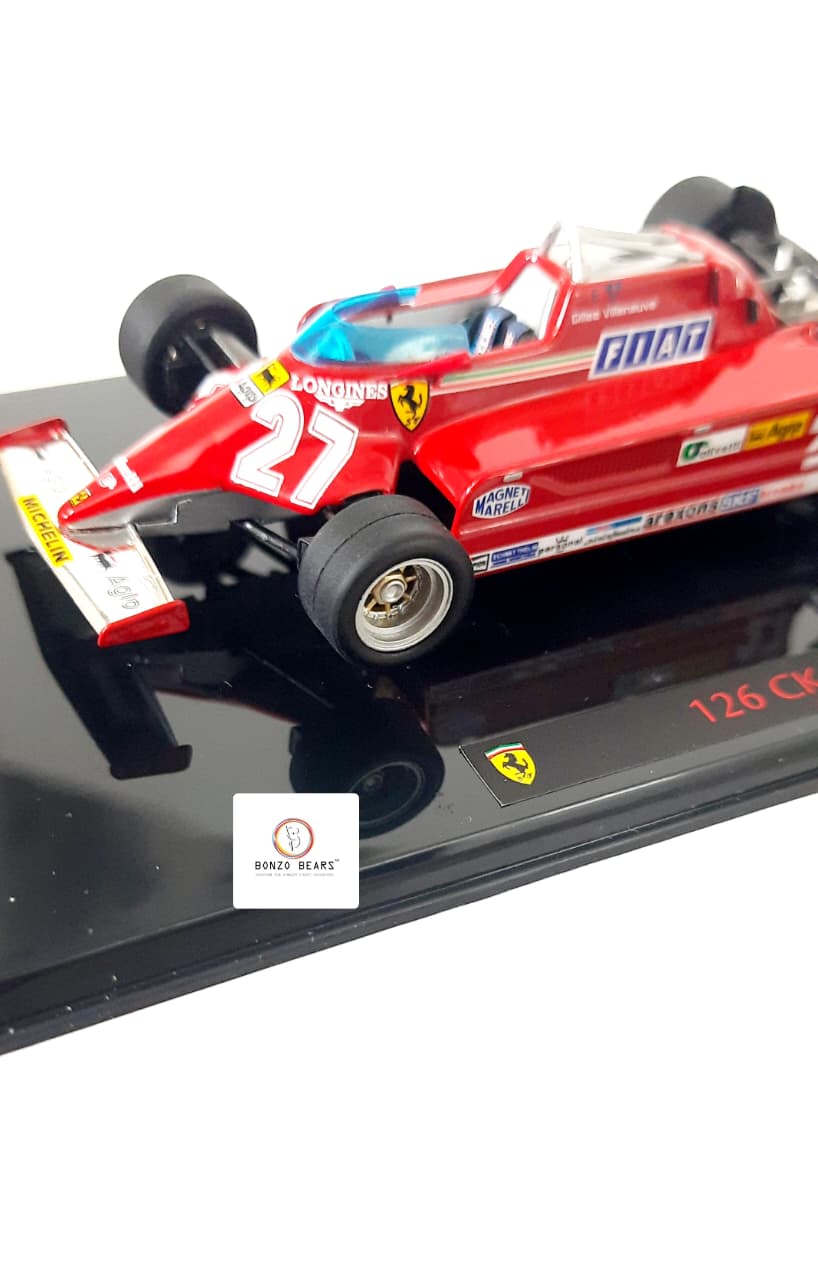 Limited Edition 1 of 10000 1:43 1981 Ferrari 126 CK - Hot Wheels | Bonzo Bears