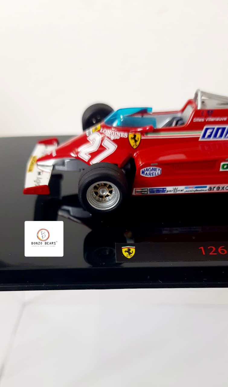 Limited Edition 1 of 10000 1:43 1981 Ferrari 126 CK - Hot Wheels | Bonzo Bears