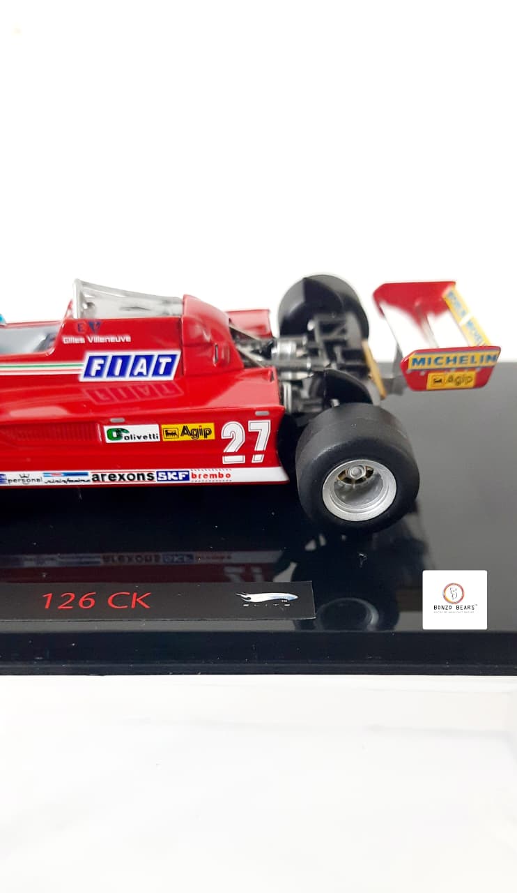 Limited Edition 1 of 10000 1:43 1981 Ferrari 126 CK - Hot Wheels | Bonzo Bears