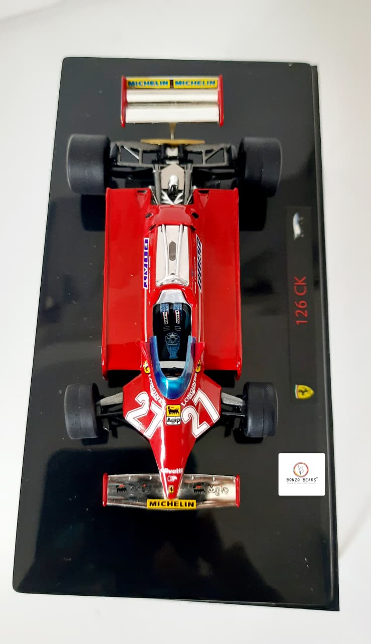 Limited Edition 1 of 10000 1:43 1981 Ferrari 126 CK - Hot Wheels | Bonzo Bears
