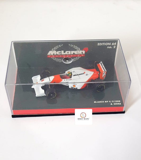 Minichamps 1:43 McLaren MP4/8 Ford - Ayrton Senna | Bonzo Bears