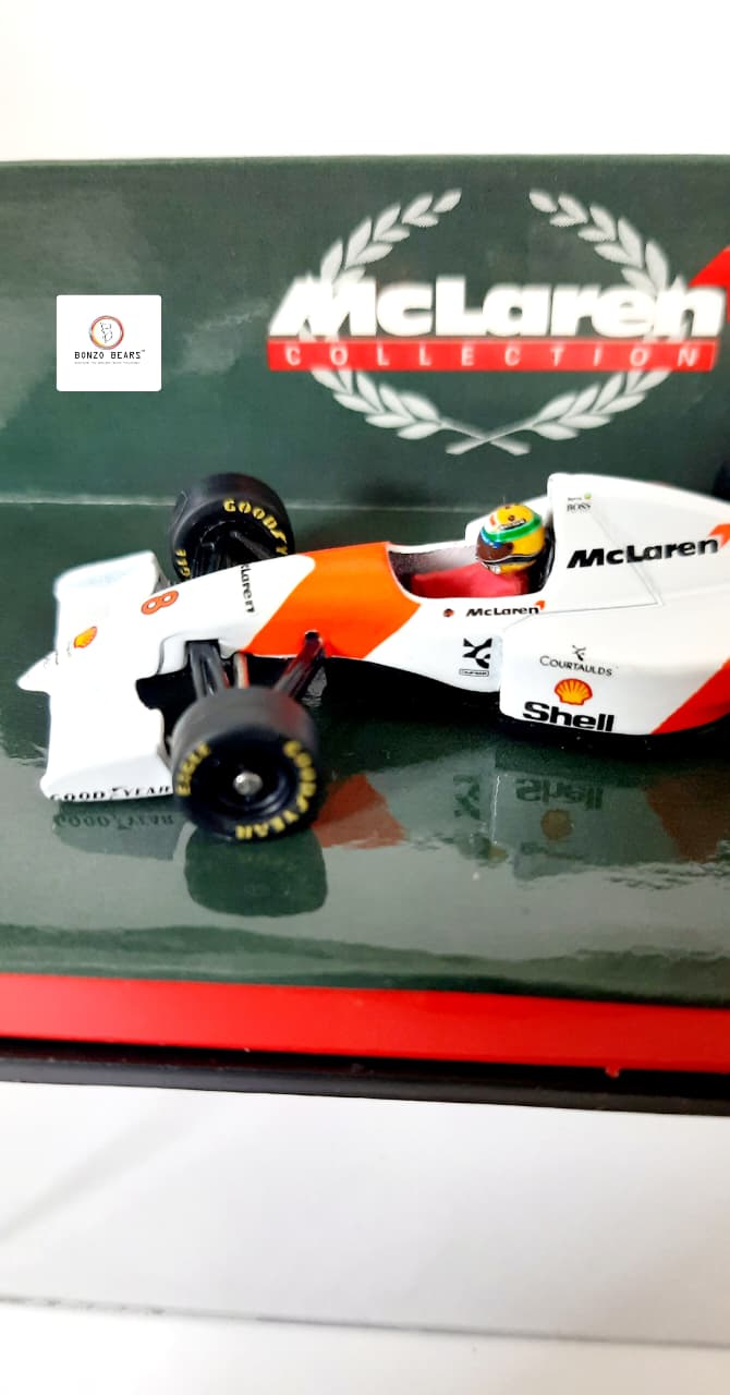 Minichamps 1:43 McLaren MP4/8 Ford - Ayrton Senna | Bonzo Bears