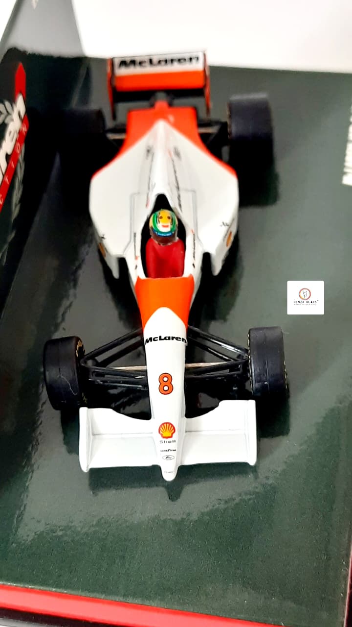 Minichamps 1:43 McLaren MP4/8 Ford - Ayrton Senna | Bonzo Bears