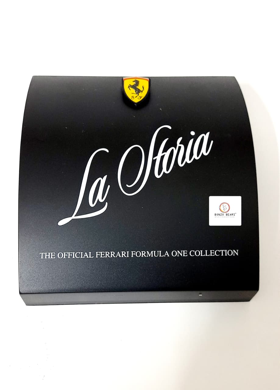 RARE - The Official Ferrari Formula One Collection 1958 1:43 Hot Wheels 'La Storia' Ferrari Dino 246 #4 with Original Flyer