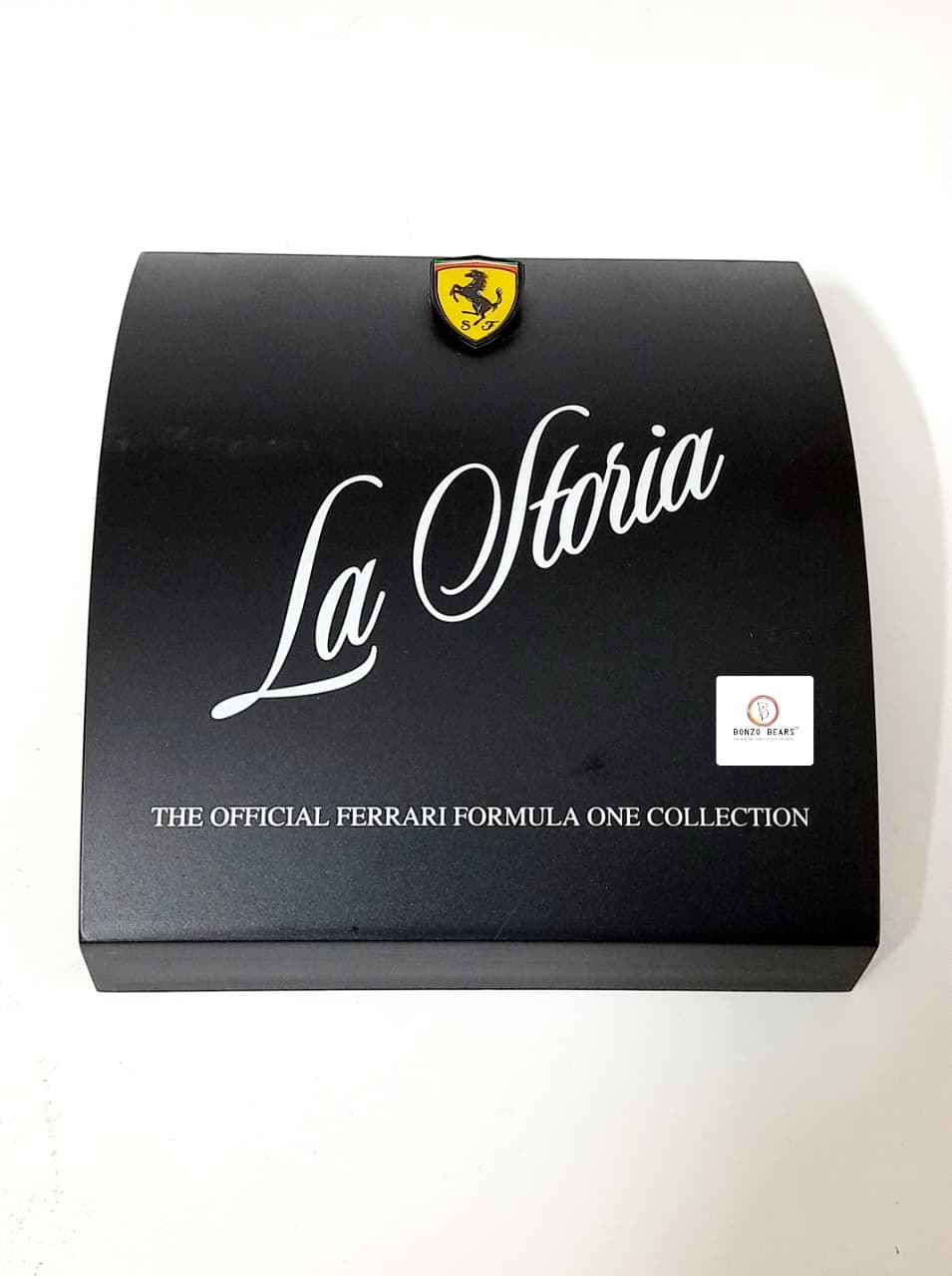 RARE - The Official Ferrari Formula One Collection 1982 1:43 Hot Wheels 'La Storia' Ferrari 126 C2 F1 #28 with Original Flyer