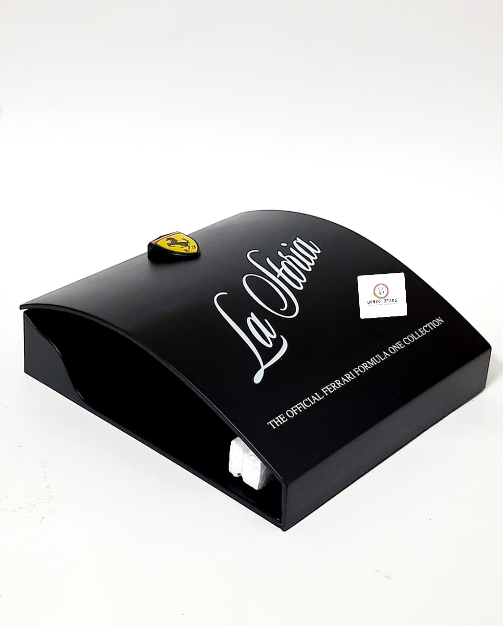 RARE - The Official Ferrari Formula One Collection 1982 1:43 Hot Wheels 'La Storia' Ferrari 126 C2 F1 #28 with Original Flyer