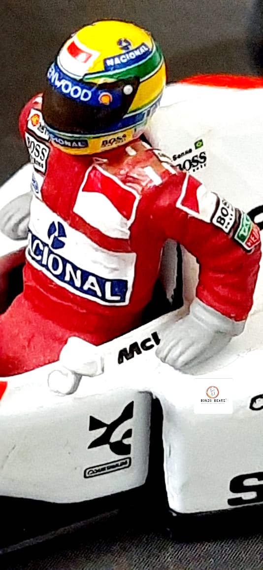 Mini Champs 1:43 McLaren MP4/8 Ford - Ayrton Senna - Winner 1993 Australian Grand Prix (41st Win)