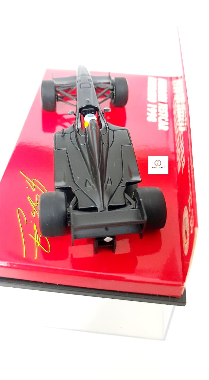 RARE Mini Champs 1/43 Limited Edition 1998 Ferrari F300 Formula 1 Test Car (Matte Black) - "Michael Schumacher Collection" (Edition 43, No. 39) | Bonzo Bears (Restocked)