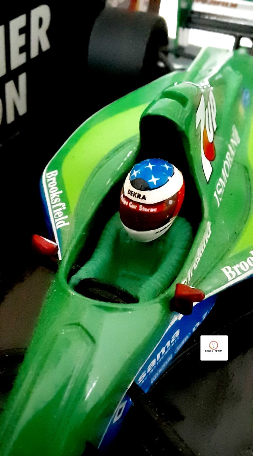 Mini Champs 1:43 1991 Jordan Ford 191 (7UP livery) - "Michael Schumacher Collection" | Bonzo Bears (Restocked)