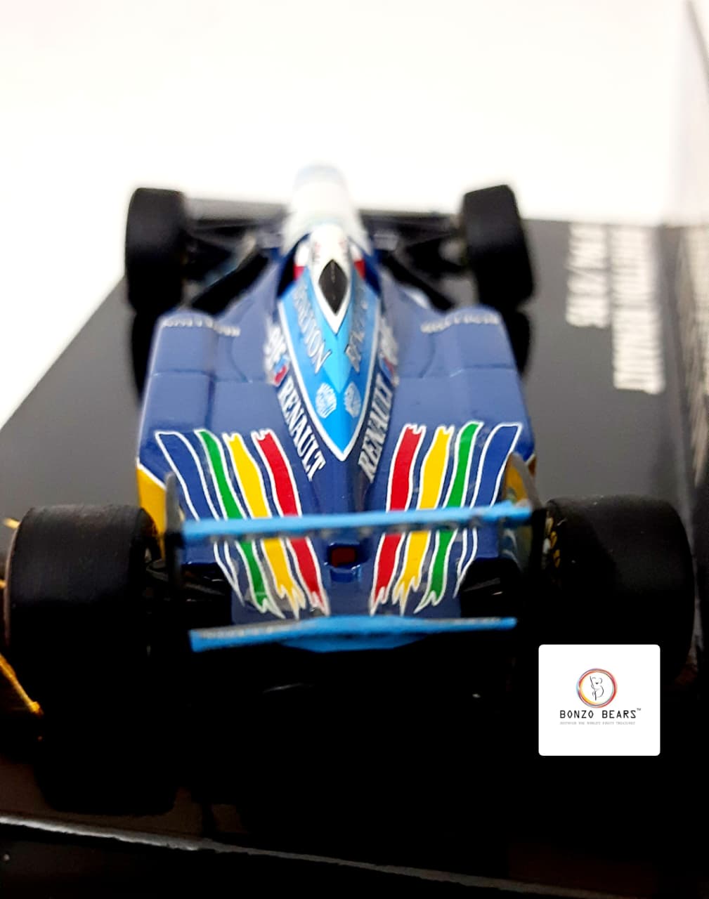 Mini Champs 1:43 1995 Benetton Renault B194/B195 "Michael Schumacher Collection" | Bonzo Bears