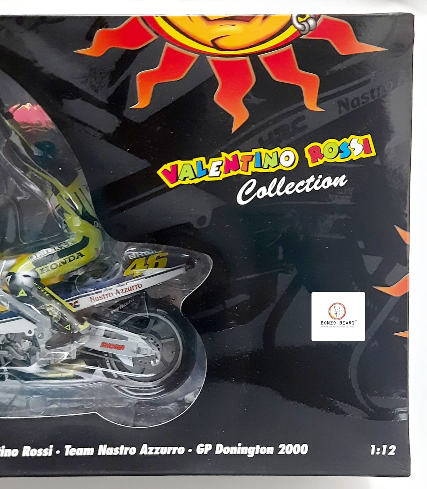 RARE Limited Edition Minichamps - 1:12 HONDA NSR500 - Valentino Rossi 1st GP Win Donington 2000