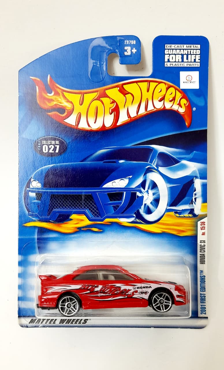 Honda Civic Si - Hot Wheels (2001 Released) | Bonzo Bears