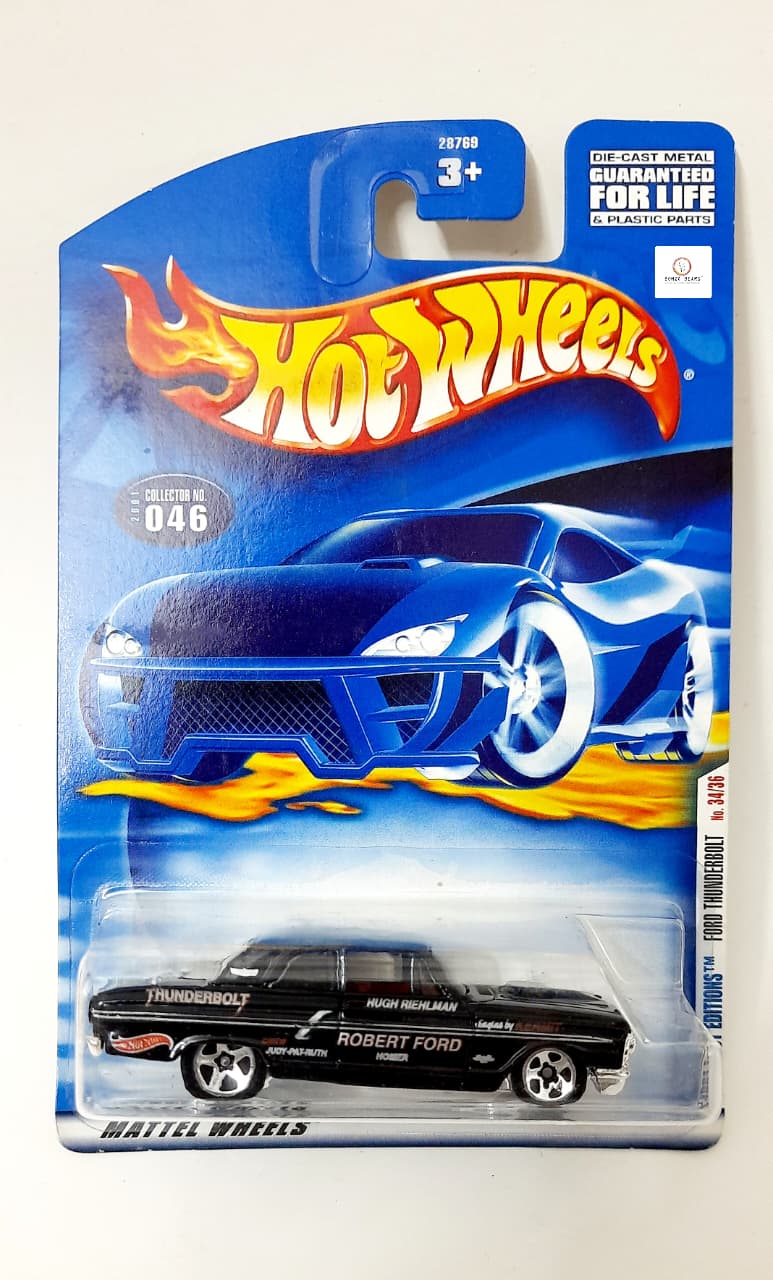 Ford Thunderbolt (2001 First Editions) - Hot Wheels | Bonzo Bears PB32