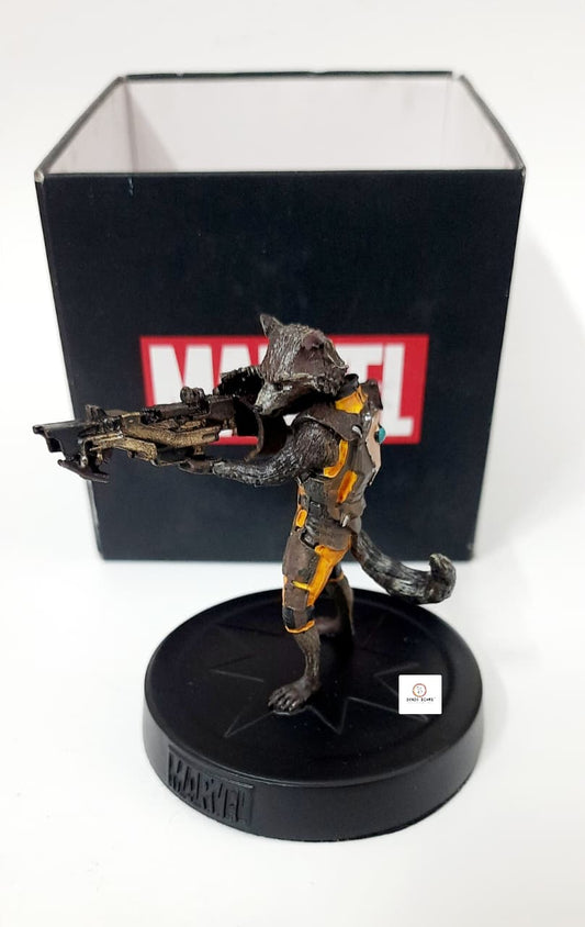 Rocket Raccoon Guardians of the Galaxy (Numbered) 8cm  - Eaglemoss - Marvel Movie Collection Figurines