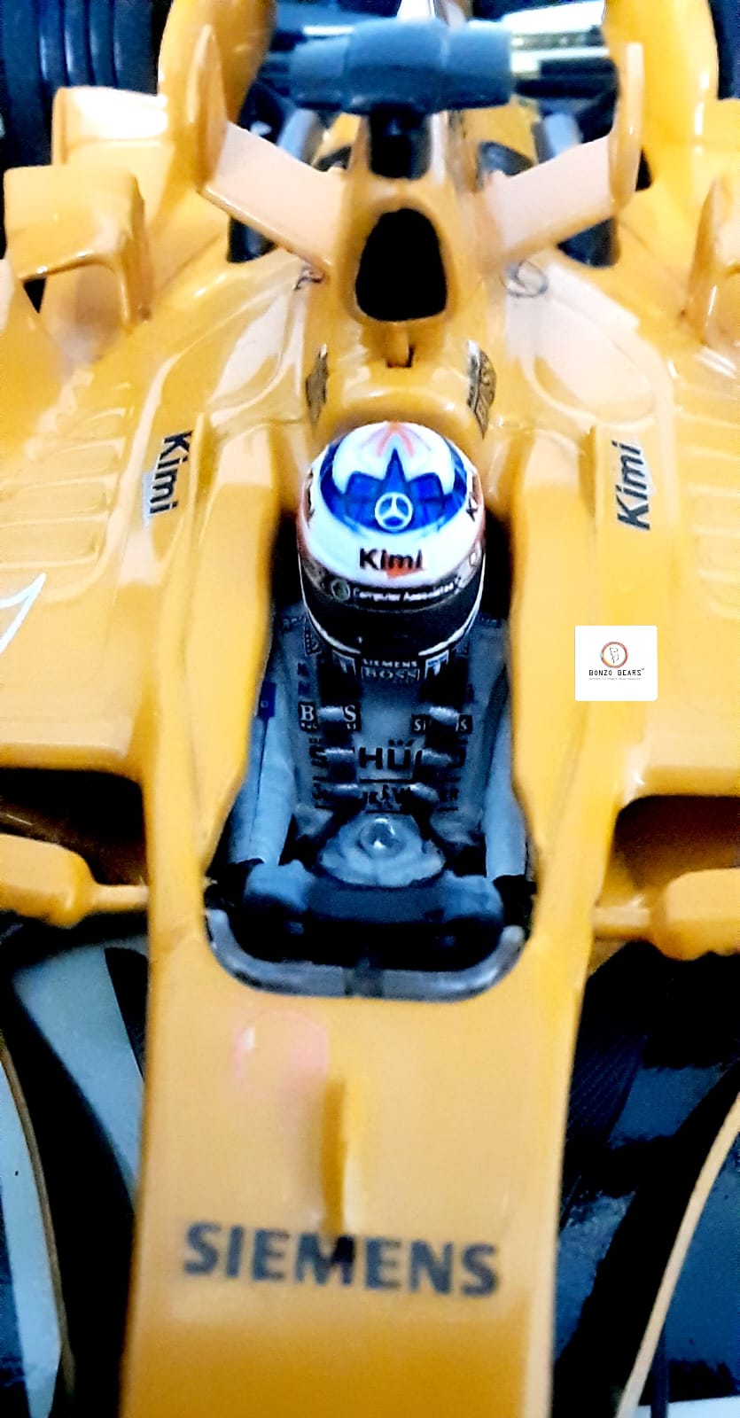 Limited edition - Rare Minichamps - 1/43  McLaren Mercedes MP4-21 - Kimi Räikkönen "Interim Livery" 2006 (Papaya Orange Testing Livery)