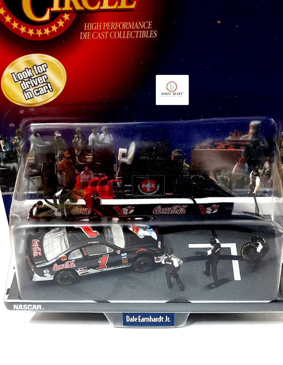Rare Nascar - 1998 Hasbro Winner's Circle Pit Row Series 1:64 - Dale Earnhardt Jr. #1 Coca-Cola Car