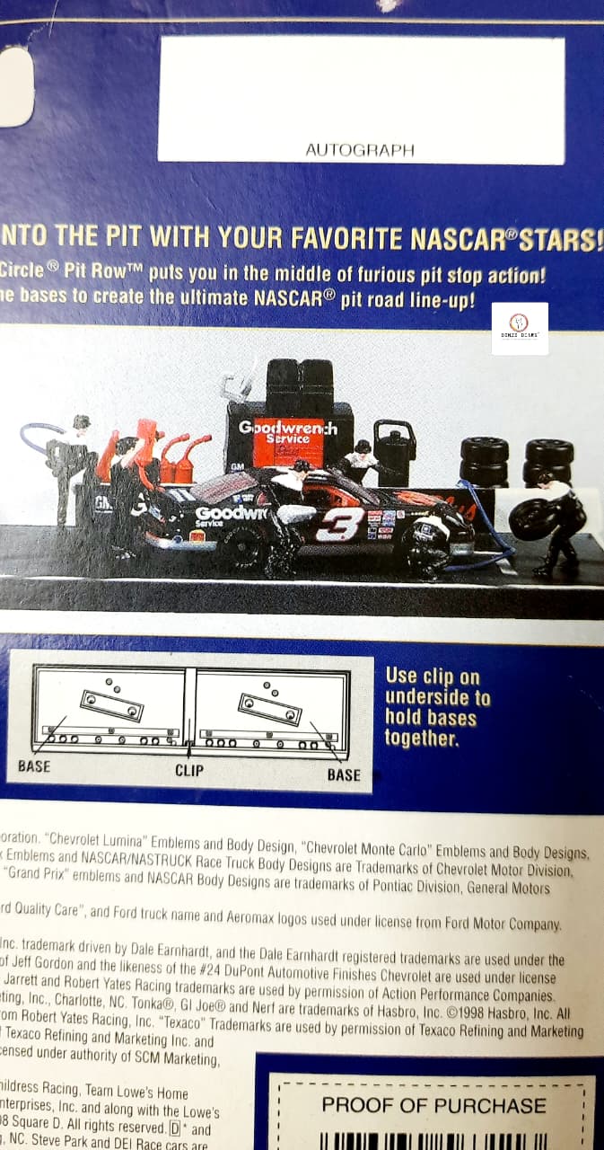 Rare Nascar - 1998 Hasbro Winner's Circle Pit Row Series 1:64 - Dale Earnhardt Jr. #1 Coca-Cola Car