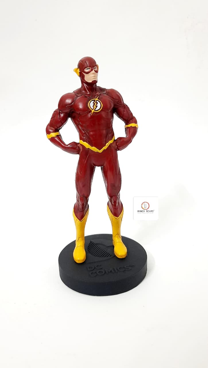 Rare Exclusive -Eaglemoss - DC Comics Masterpiece Collection figurine set - Green Arrow, The Flash, and Green Lantern WITH MAGAZINE (2015 Released) & Certificate of Authenticity